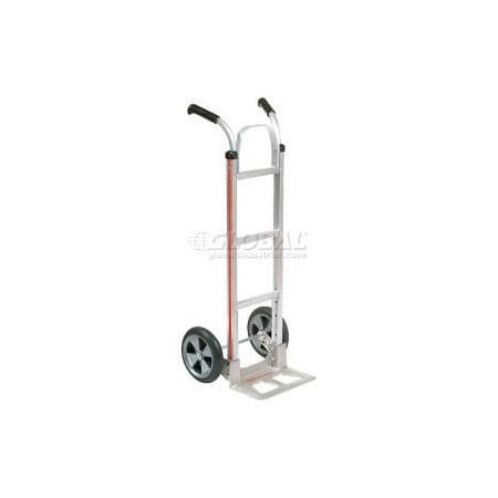 Global Equipment Magliner Aluminum Hand Truck Double Handle Balloon Wheels 334534